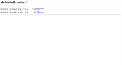 Desktop Screenshot of afv.bombril.com.br